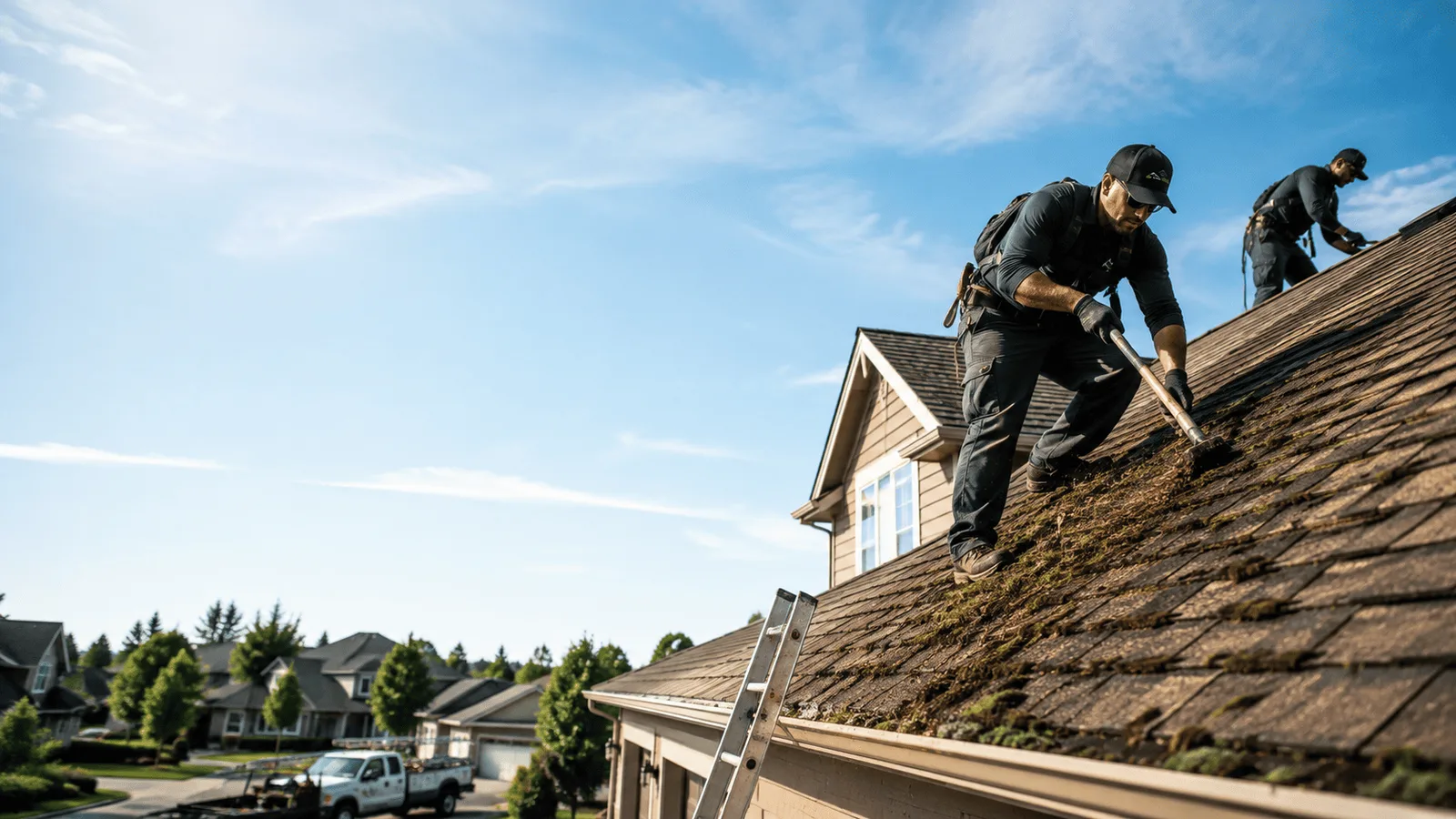 Roof Moss Removal in La Jolla, CA near me